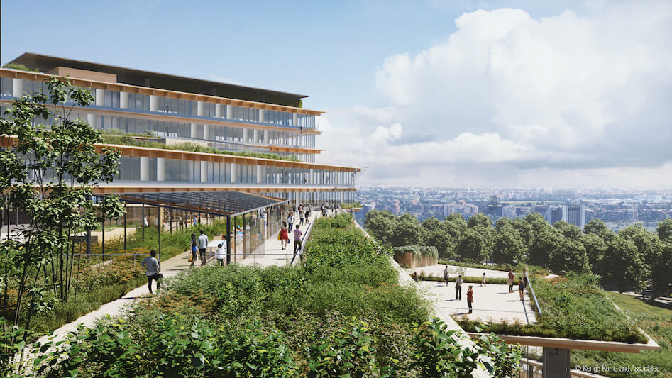 Architettura Biofilica Milano - Progetto "Welcome, feeling at work"