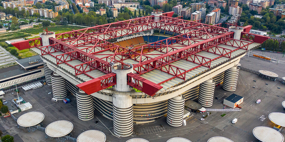 Architettura Brutalista Milano: Storia ed Esempi Controversi - Stadio Giuseppe Meazza San Siro Architettura Brutalista Milano: Storia ed Esempi Controversi - Stadio Giuseppe Meazza San Siro