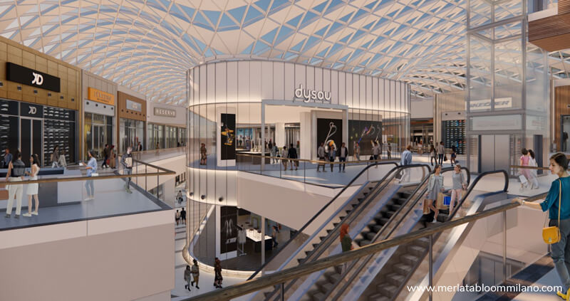 Architettura Moderna Milano Cascina Merlata Centro Commerciale Merlato Bloom 01
