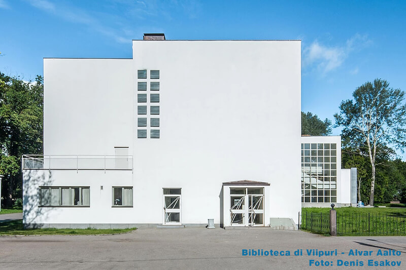 Architettura Organica Biblioteca Di Viipuri Alvar Aalto 01