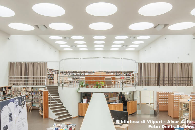 Architettura Organica Biblioteca Di Viipuri Alvar Aalto 06