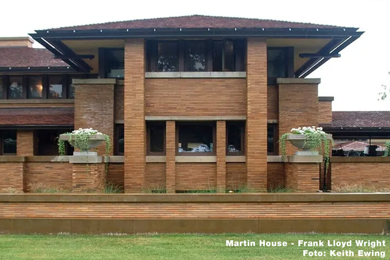 Architettura Organica Martin House Frank Lloyd Wright 01