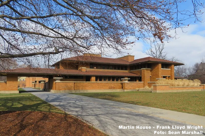 Architettura Organica Martin House Frank Lloyd Wright 02