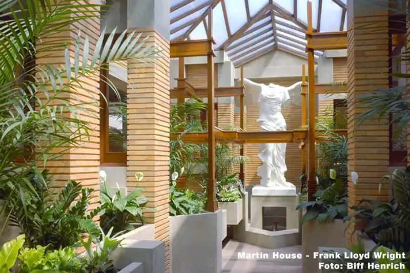 Architettura Organica Martin House Frank Lloyd Wright 04
