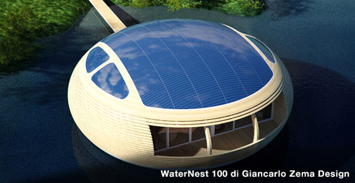 Architettura Sostenibile Milano Le Case Galleggianti Waternest 100 02