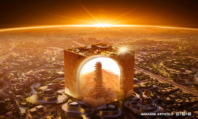 Mukaab e new Murabba: render