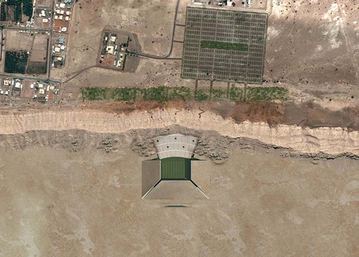 Progetti Architettonici Folli Che Vorresti Vedere Realizzati Rock Stadium Emirati Arabi 01