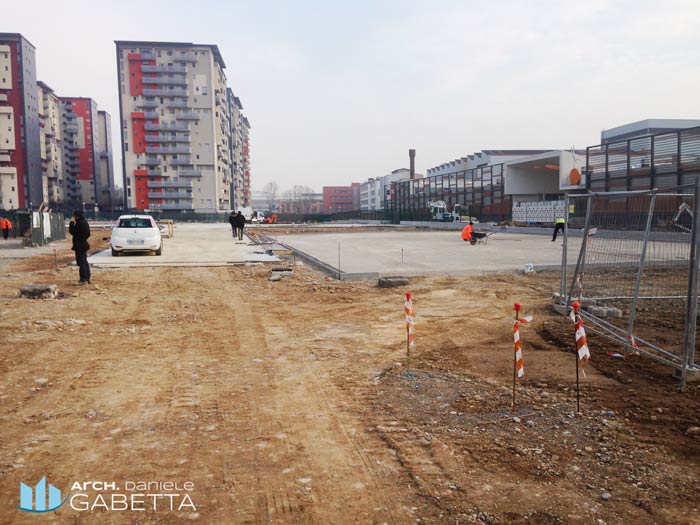 Cantiere Realizzazione Parco Comunale Della Torre Bicocca Milano 01