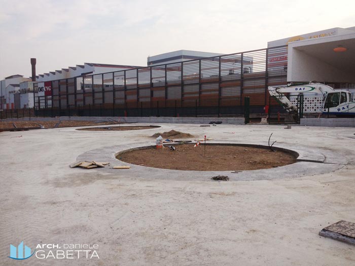 Cantiere Realizzazione Parco Comunale Della Torre Bicocca Milano 03