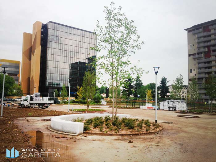 Cantiere Realizzazione Parco Comunale Della Torre Bicocca Milano 07