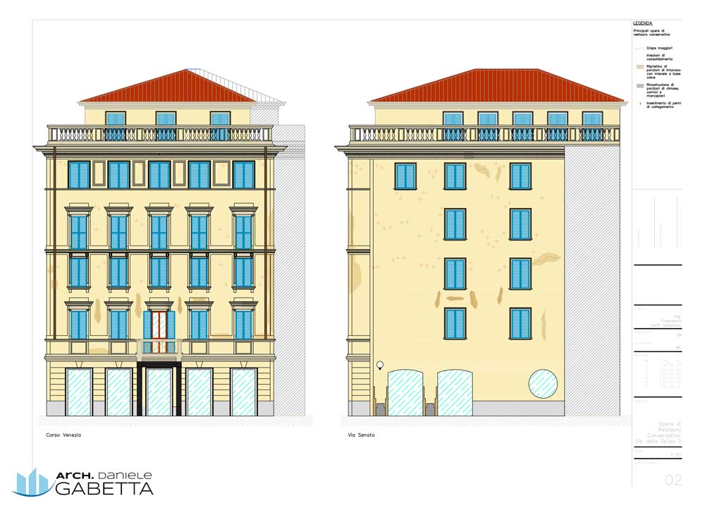 Palazzo Serbelloni Progetto Architettonico 02
