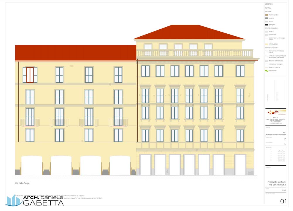 Palazzo Serbelloni Progetto Architettonico 03
