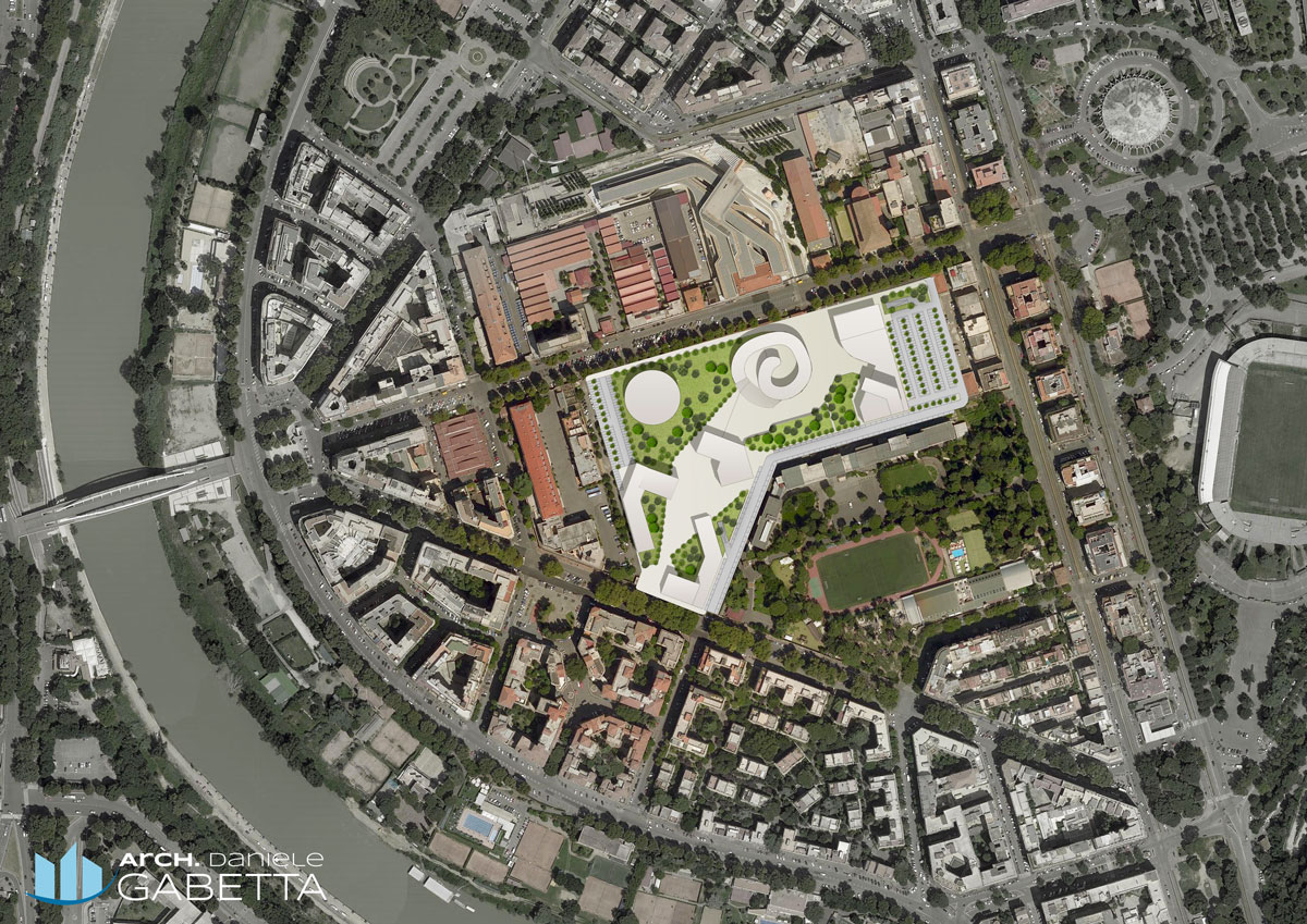 Maxxi Life Roma Progetto Architettonico 01